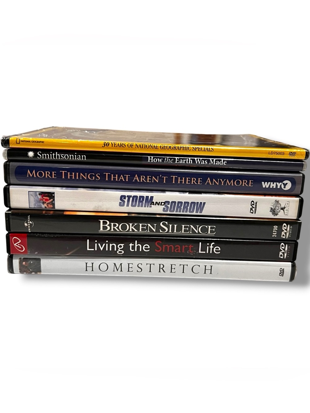 Lot Of 7 Documentary DVD National Geographic Smithsonian WHYY History Nature B-6